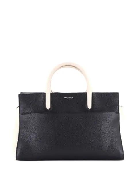 Rive Gauche Cabas Leather Small tote bag by SAINT LAURENT 