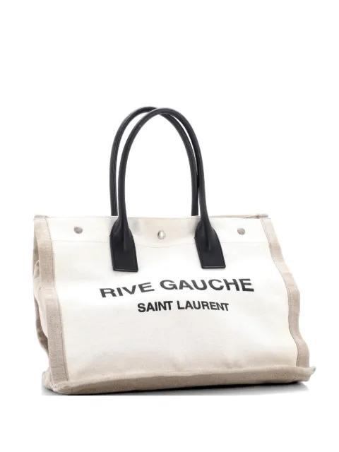 Rive Gauche Shopper Canvas Small tote bag by SAINT LAURENT 