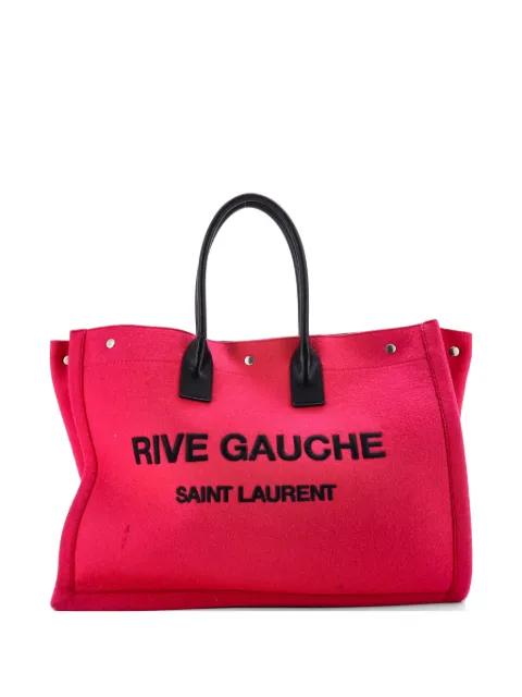Rive Gauche Shopper Felt Large tote bag by SAINT LAURENT 