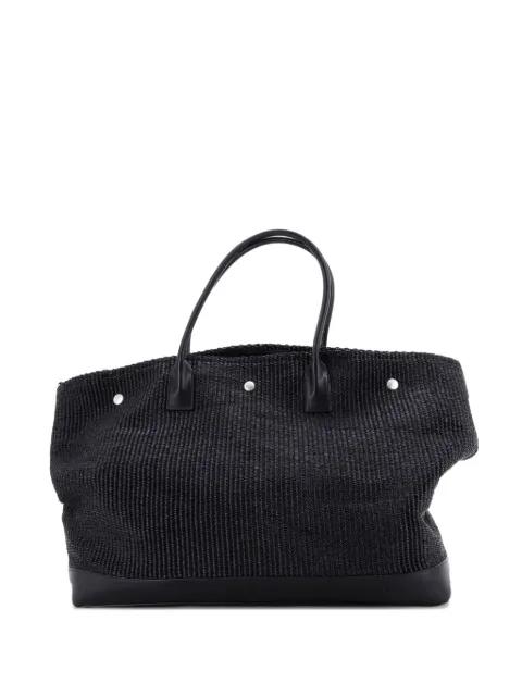 Rive Gauche Shopper Raffia Large tote bag by SAINT LAURENT 