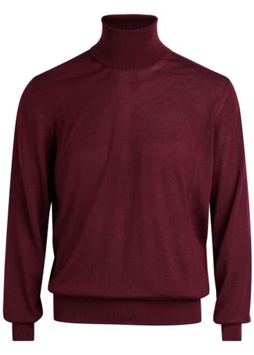 Roll-neck wool jumper by SAINT LAURENT