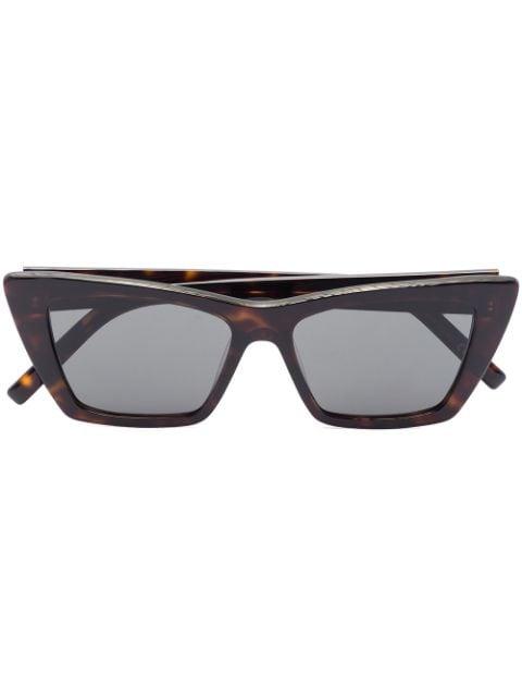 SL 276 rectangular-frame sunglasses by SAINT LAURENT