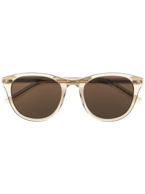 SL 401 round-frame sunglasses by SAINT LAURENT