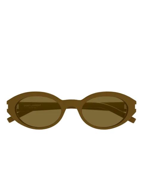 SL 557 oval-frame sunglasses by SAINT LAURENT