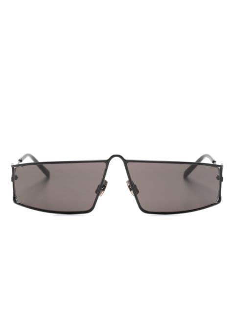 SL 606 rectangle-frame sunglasses by SAINT LAURENT