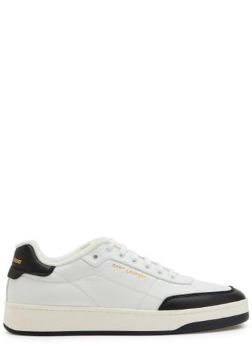 SL/61 panelled leather sneakers by SAINT LAURENT