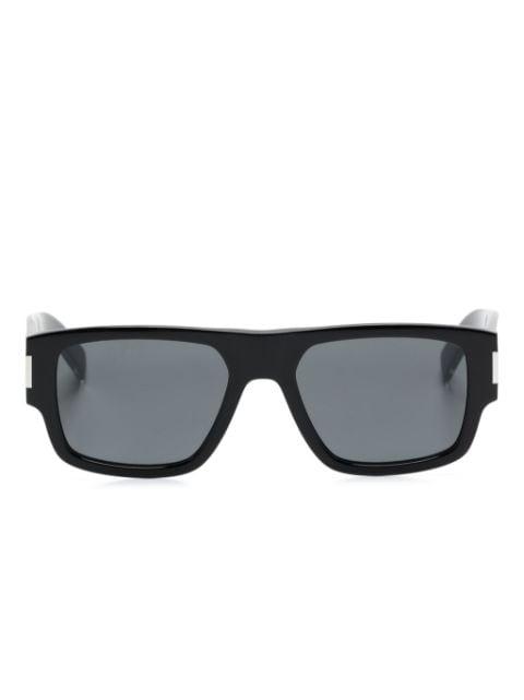 SL 659 rectangle frame sunglasses by SAINT LAURENT