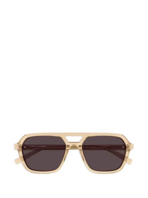 SL 905 geometric-frame sunglasses by SAINT LAURENT