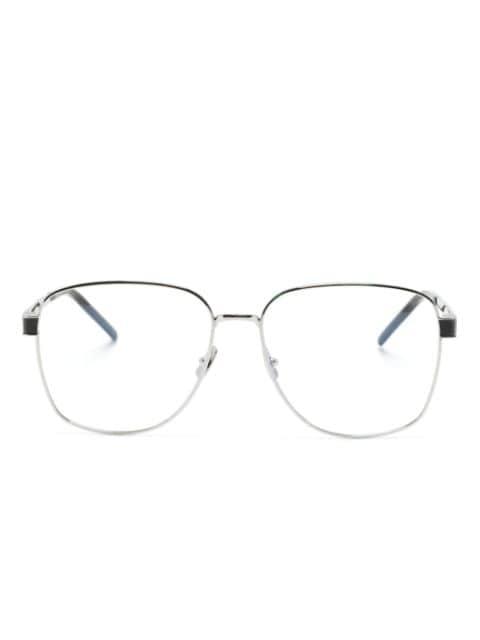 SL M134 square-frame glasses by SAINT LAURENT