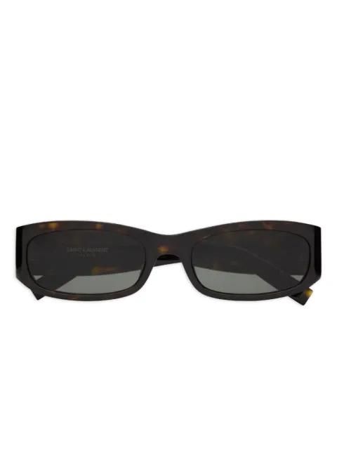 SL M152 tortoiseshell rectangle sunglasses by SAINT LAURENT