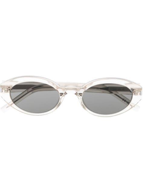 SL567 oval-frame sunglasses by SAINT LAURENT