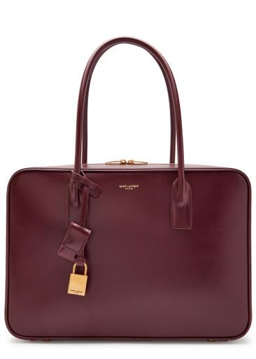 Sac De Jour large leather top handle bag by SAINT LAURENT