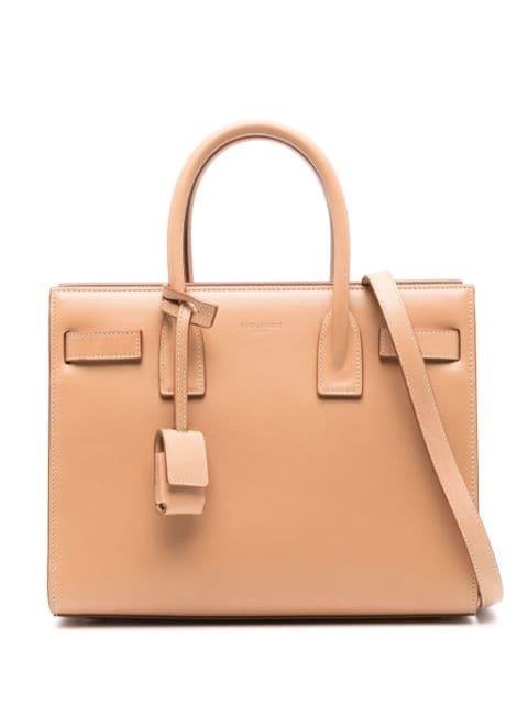 Sac De Jour leather tote bag by SAINT LAURENT
