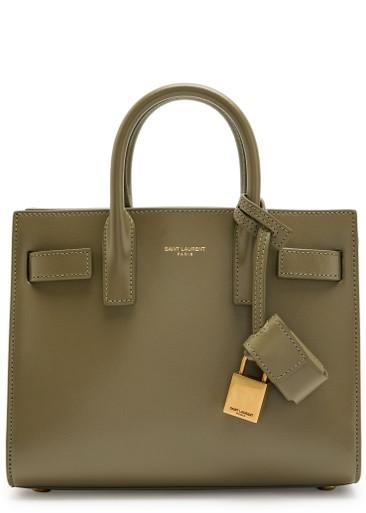 Sac De Jour nano leather top handle bag by SAINT LAURENT Sac De Jour nano leather top handle bag by SAINT LAURENT