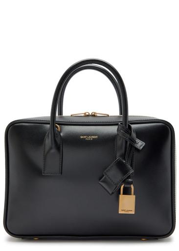 Sac De Jour small leather top handle bag by SAINT LAURENT