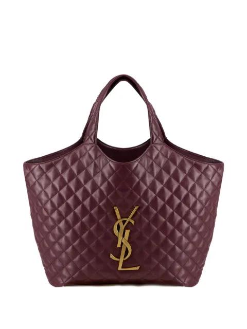Sac cabas Icare bordeaux by SAINT LAURENT