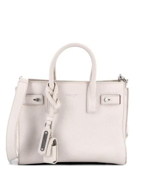 Sac de Jour Souple Bag Leather Nano tote bag by SAINT LAURENT 