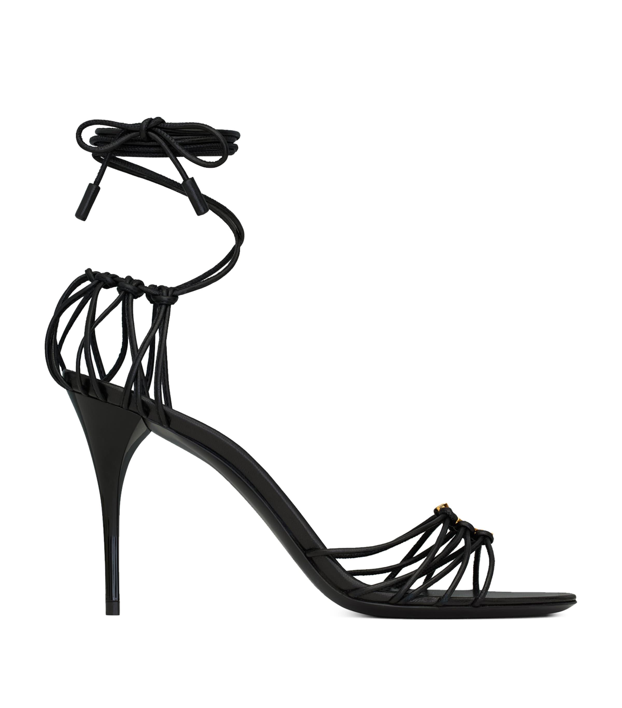 Saint Laurent Babylone Heeled Sandals 90 by SAINT LAURENT