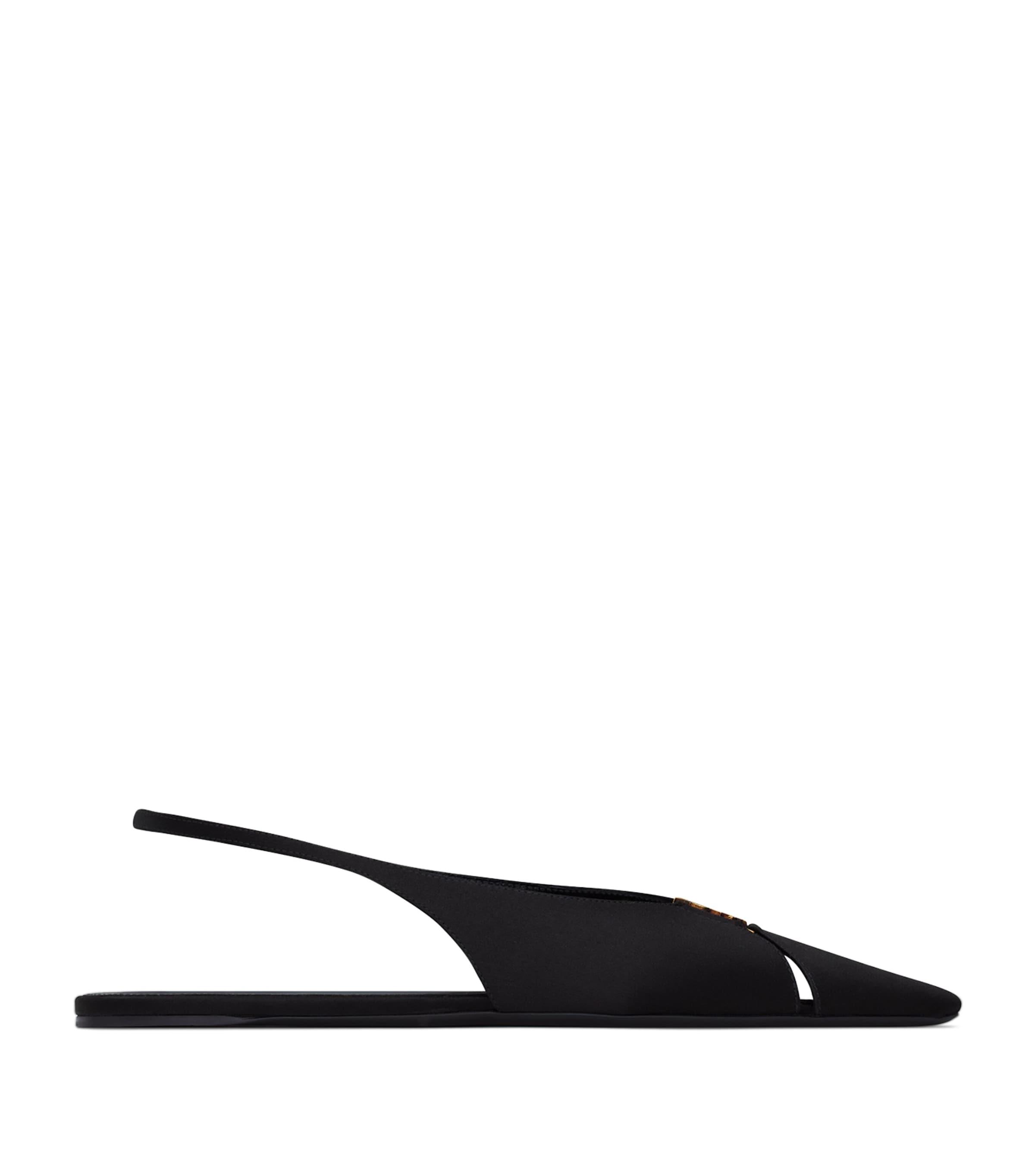 Saint Laurent Babylone Slingback Flats by SAINT LAURENT