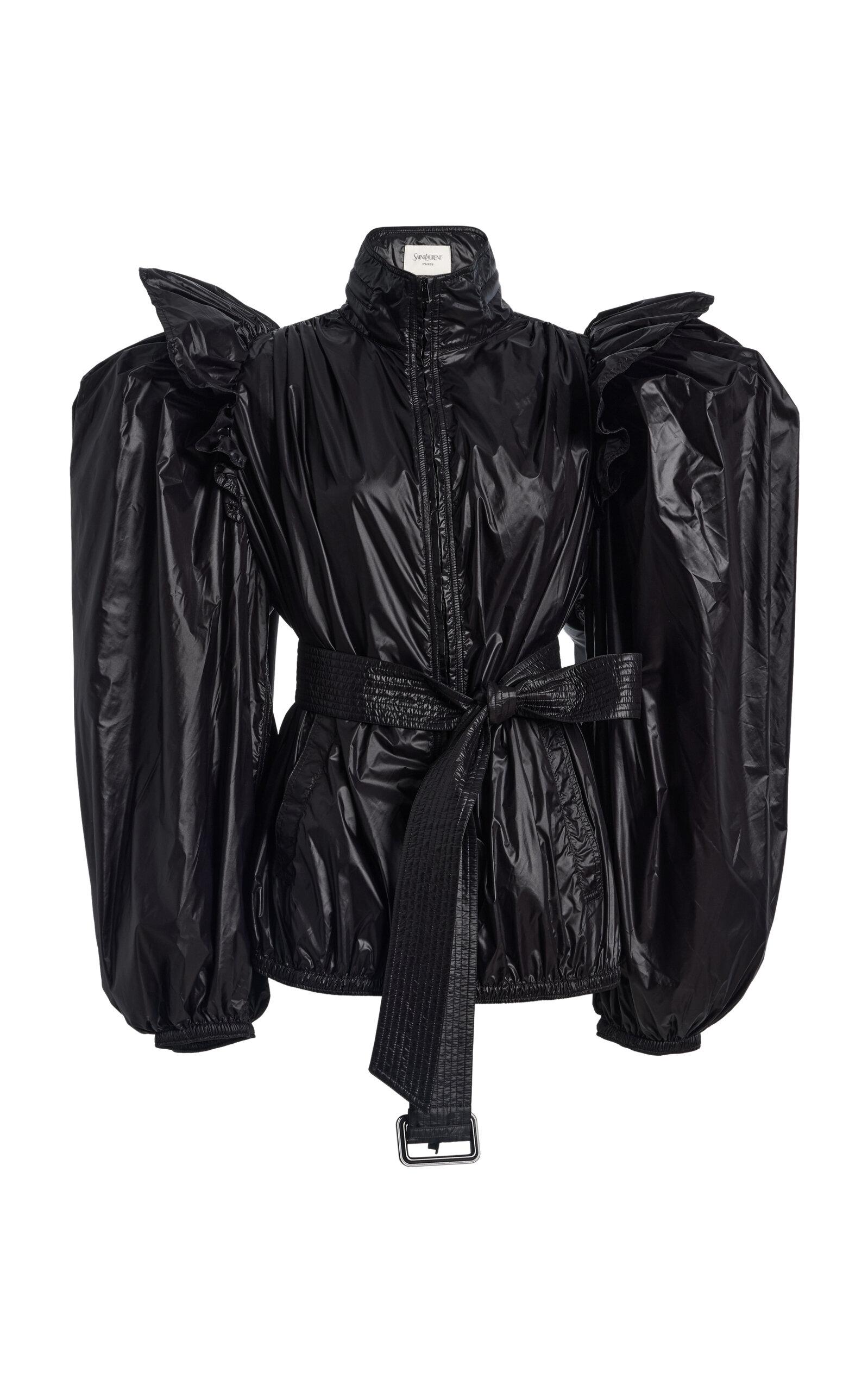 Saint Laurent Balloon-Sleeve Nylon Windbreaker - Moda Operandi by SAINT LAURENT