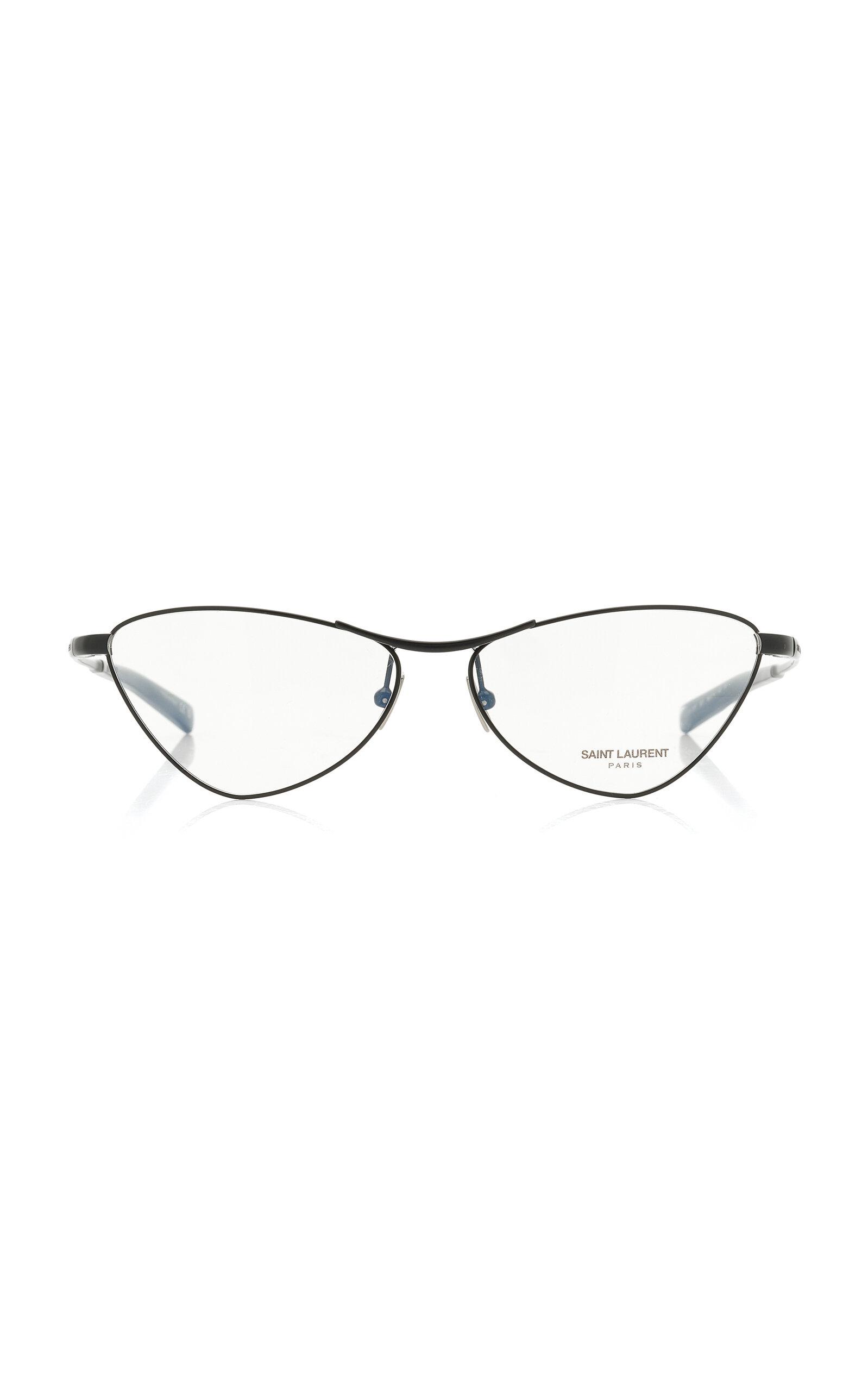 Saint Laurent Cat-Eye Metal Glasses - Moda Operandi by SAINT LAURENT