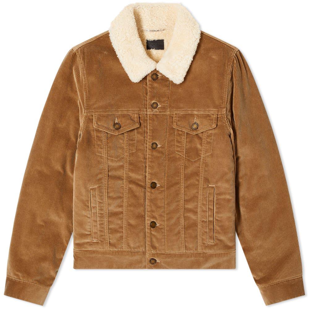 Cord shearling jacket hotsell