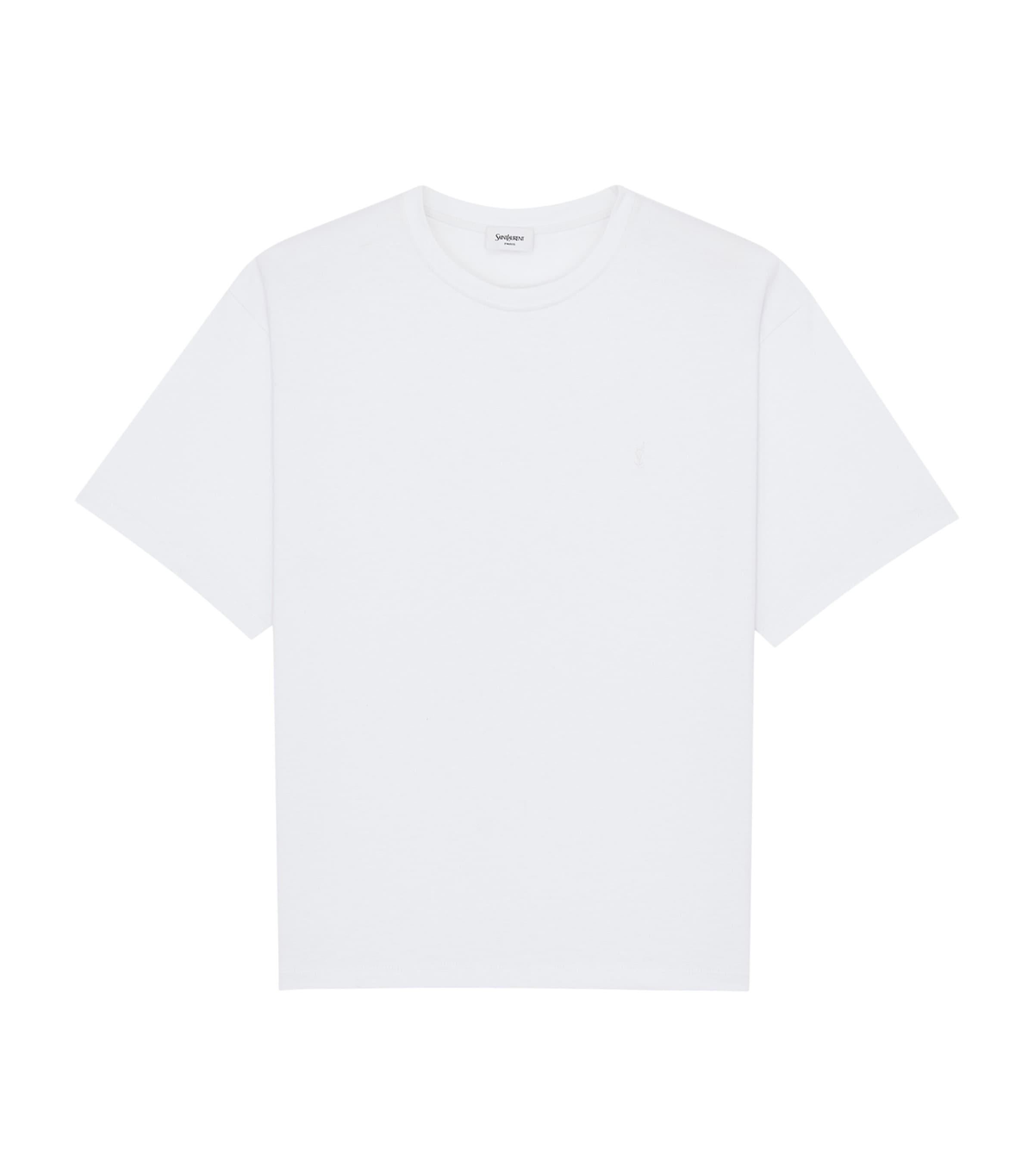 Saint Laurent Cotton Cassandre Oversized T-Shirt by SAINT LAURENT