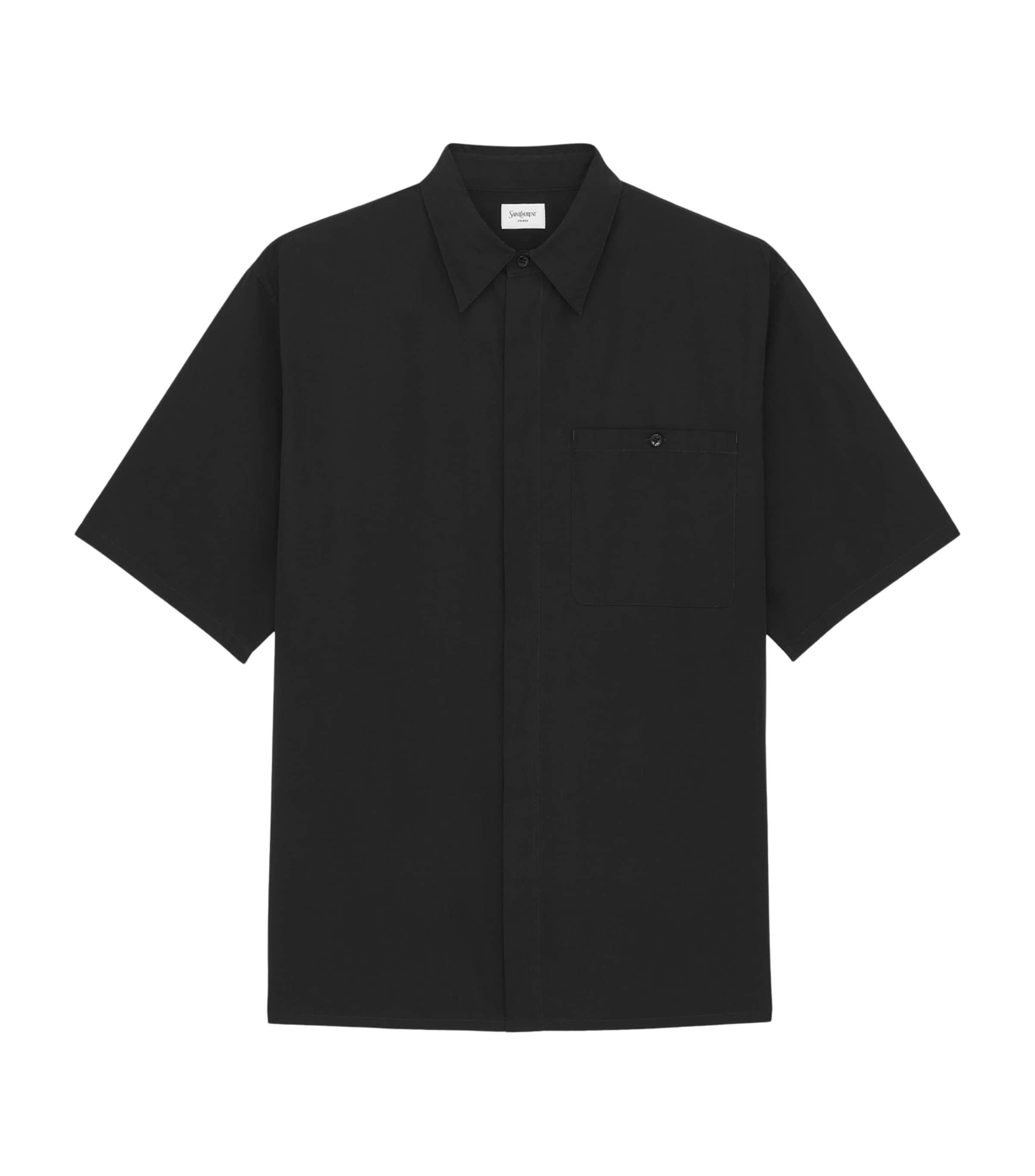 Saint Laurent Cotton Short-Sleeve Shirt by SAINT LAURENT