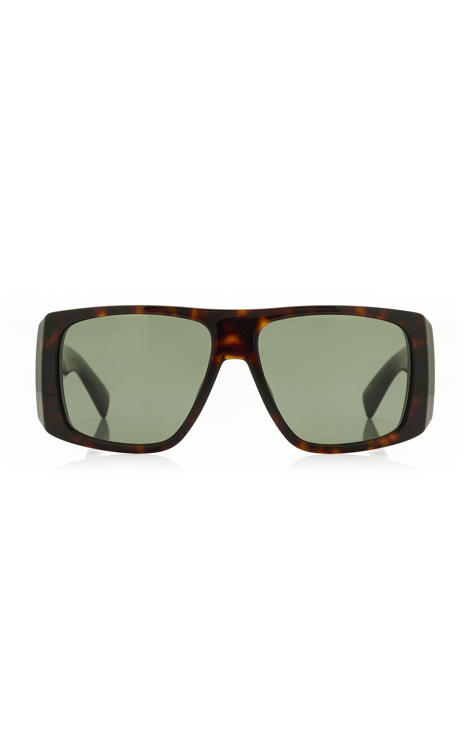 Saint Laurent Flat-Top Acetate Sunglasses - Moda Operandi by SAINT LAURENT