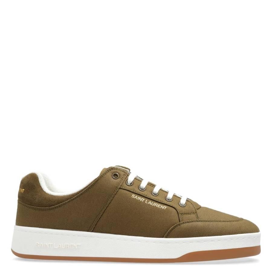 Saint Laurent Gabardine Sl/61 Low-Top Sneakers by SAINT LAURENT