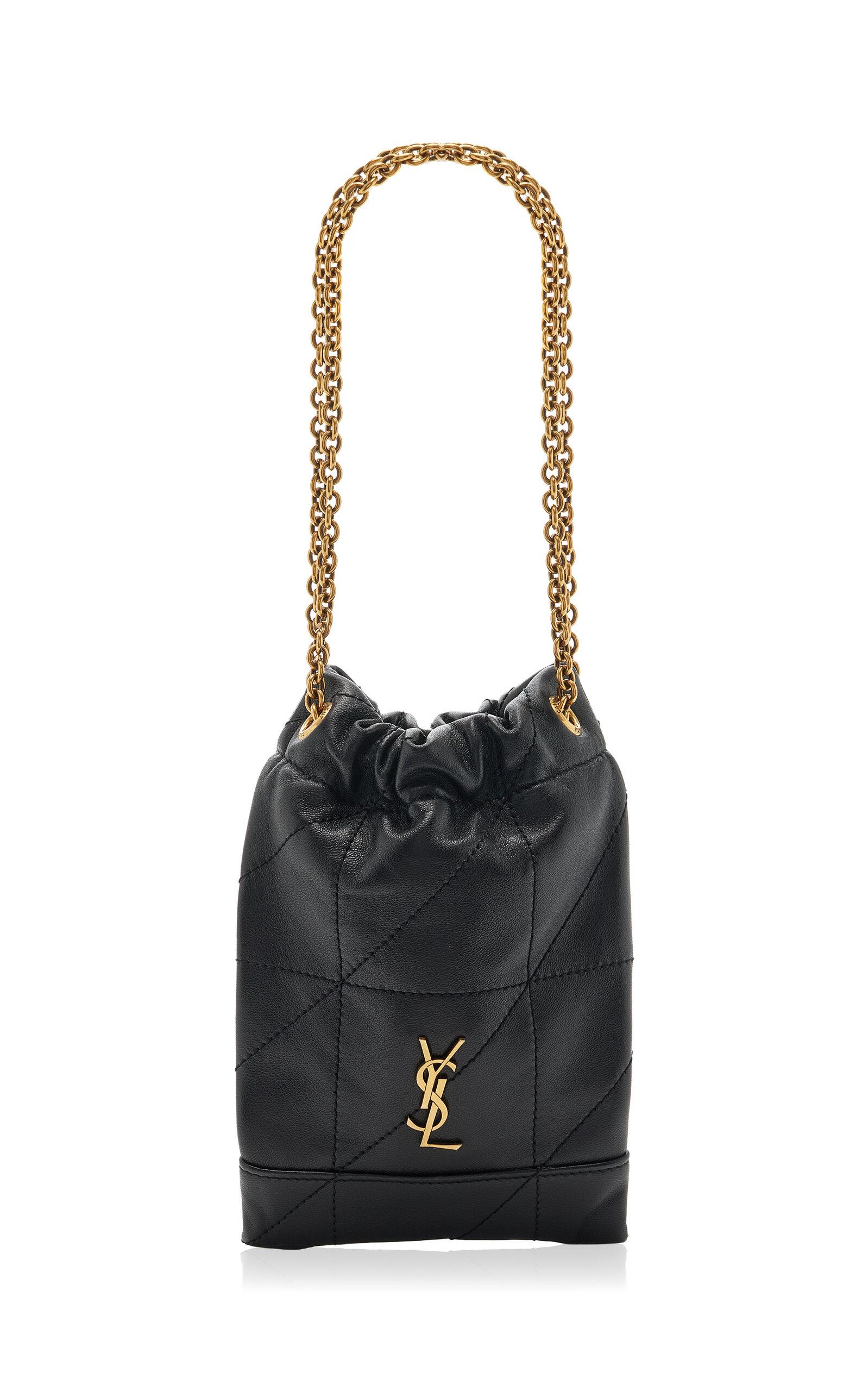 Saint Laurent Jamie Mini Quilted Leather Pouch - Moda Operandi by SAINT LAURENT
