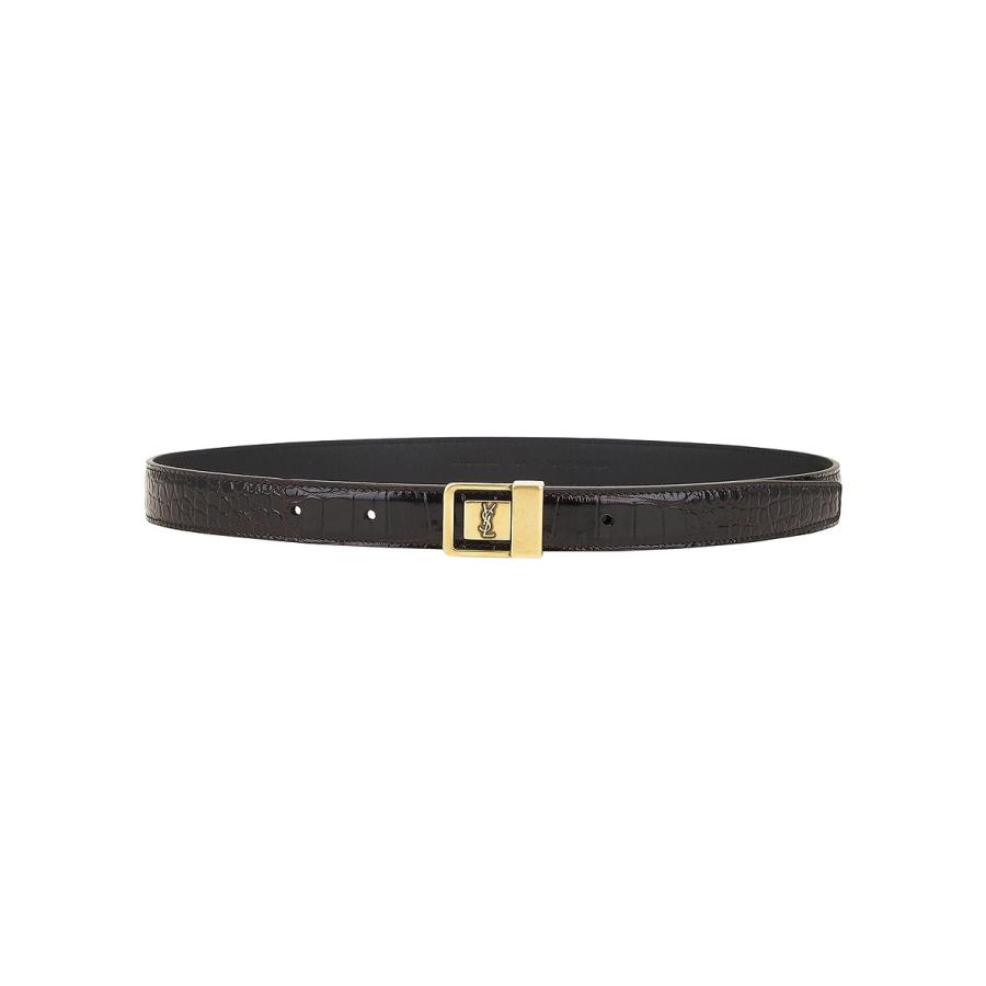 Saint Laurent La 66 Buckle Belt by SAINT LAURENT
