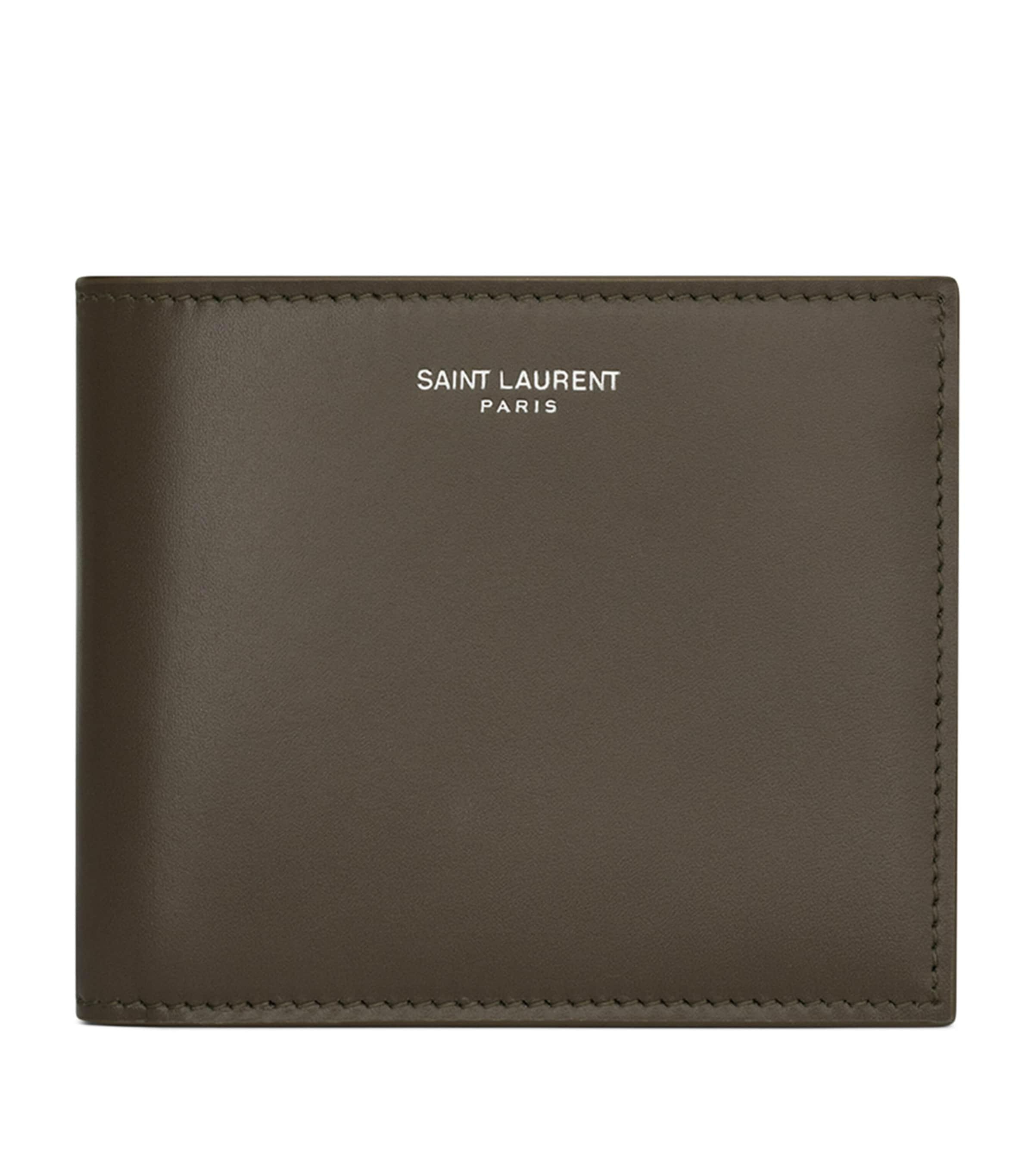 Saint Laurent Leather Bifold Wallet by SAINT LAURENT