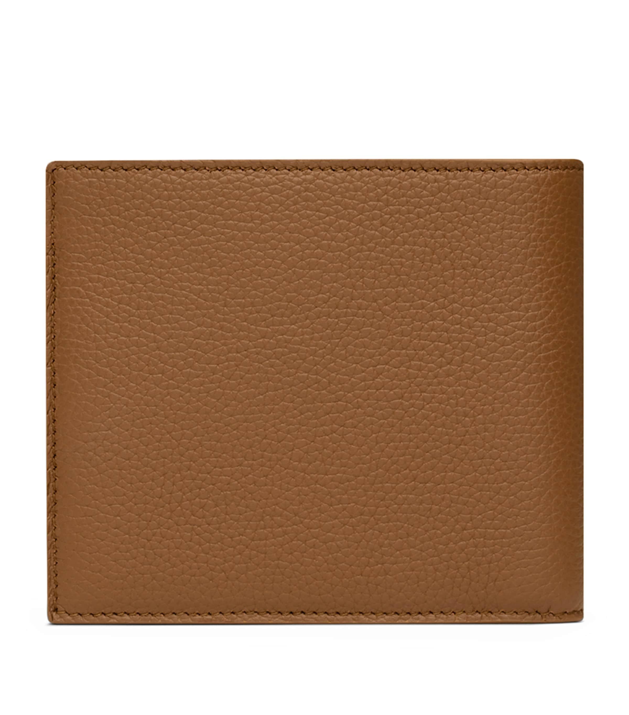 Saint Laurent Leather Cassandre Bifold Wallet by SAINT LAURENT