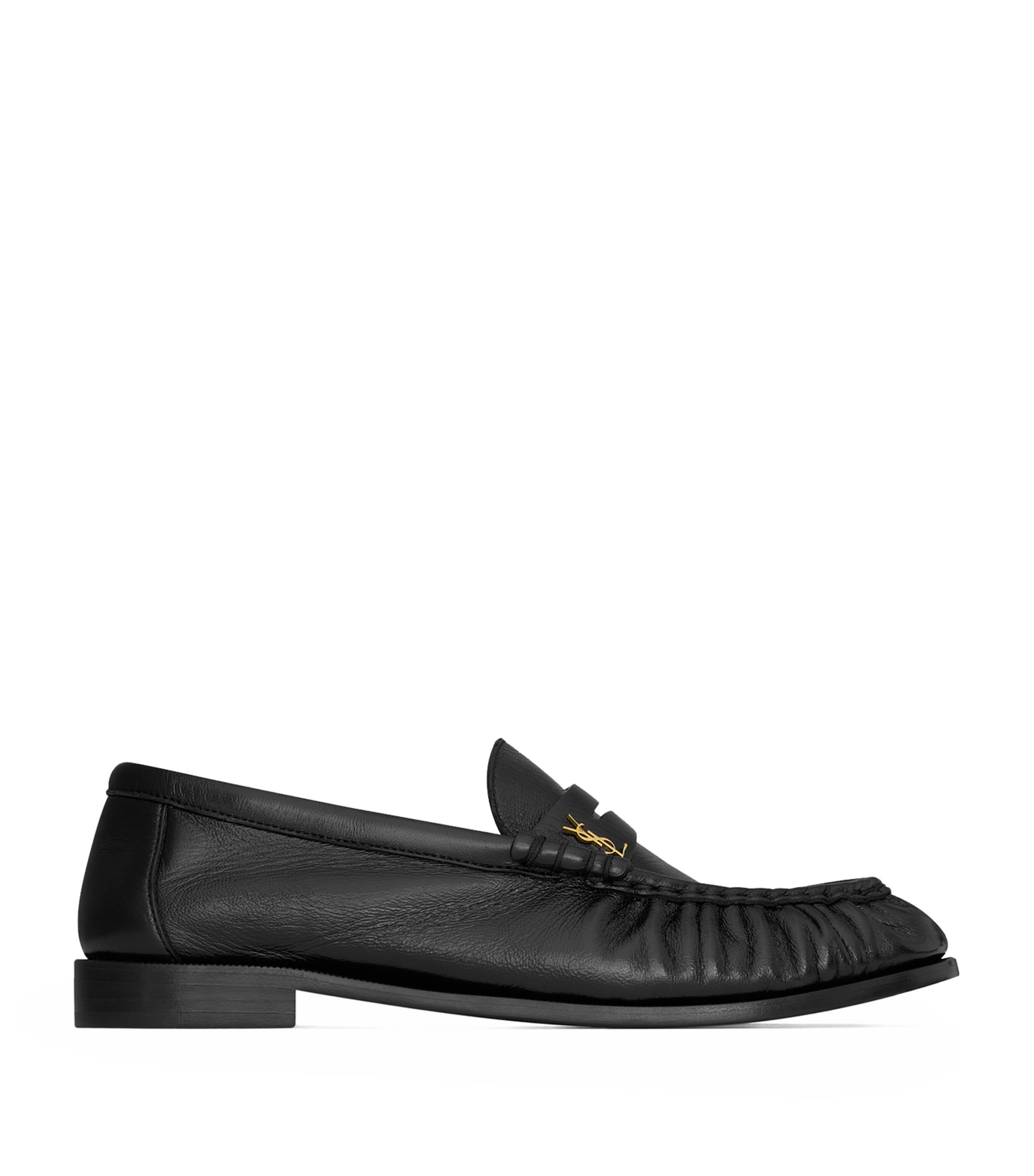 Saint Laurent Leather Le Loafers by SAINT LAURENT