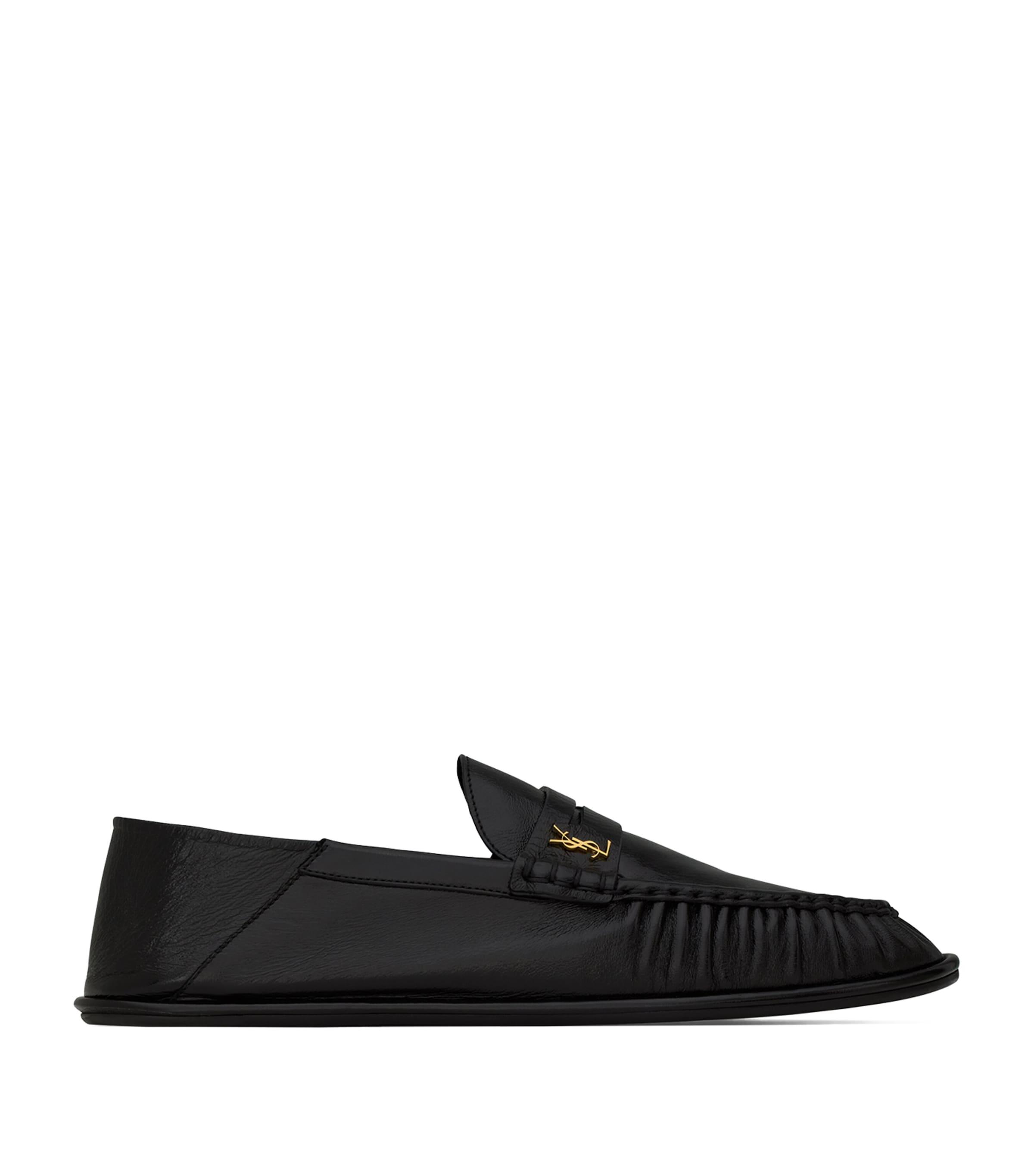 Saint Laurent Leather Le Loafers by SAINT LAURENT