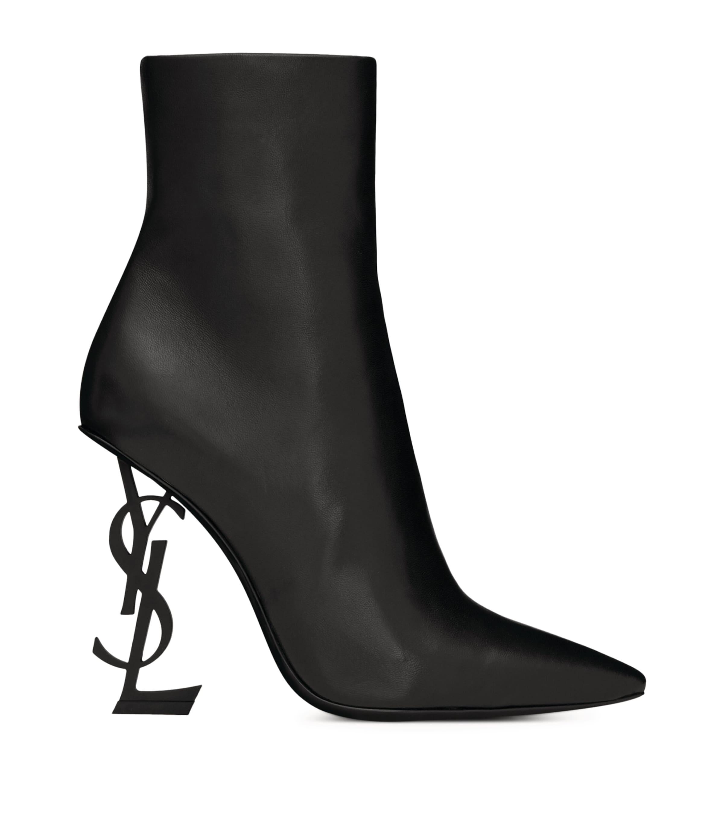 Saint Laurent Leather Opyum Boots 110 by SAINT LAURENT
