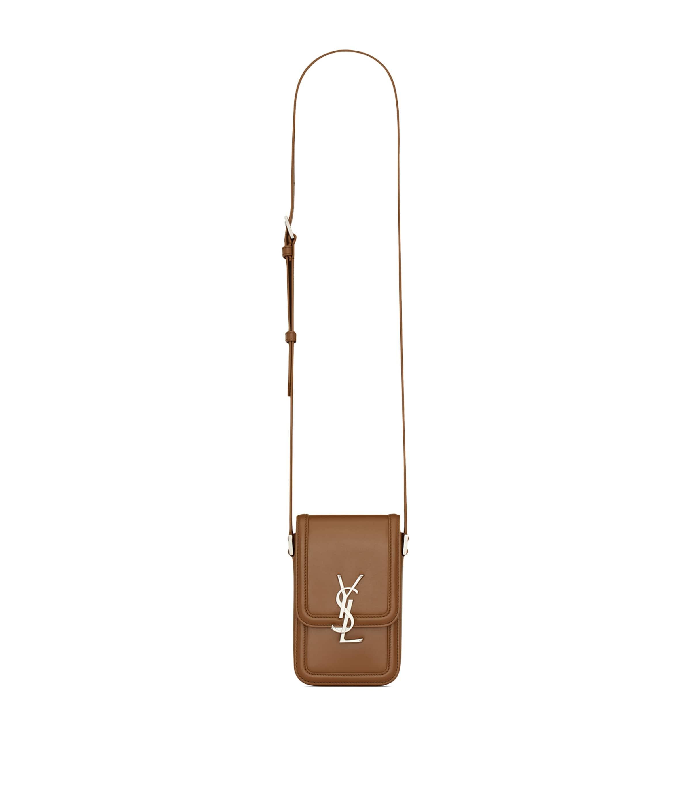Saint Laurent Leather Solferino Cross-Body Bag by SAINT LAURENT