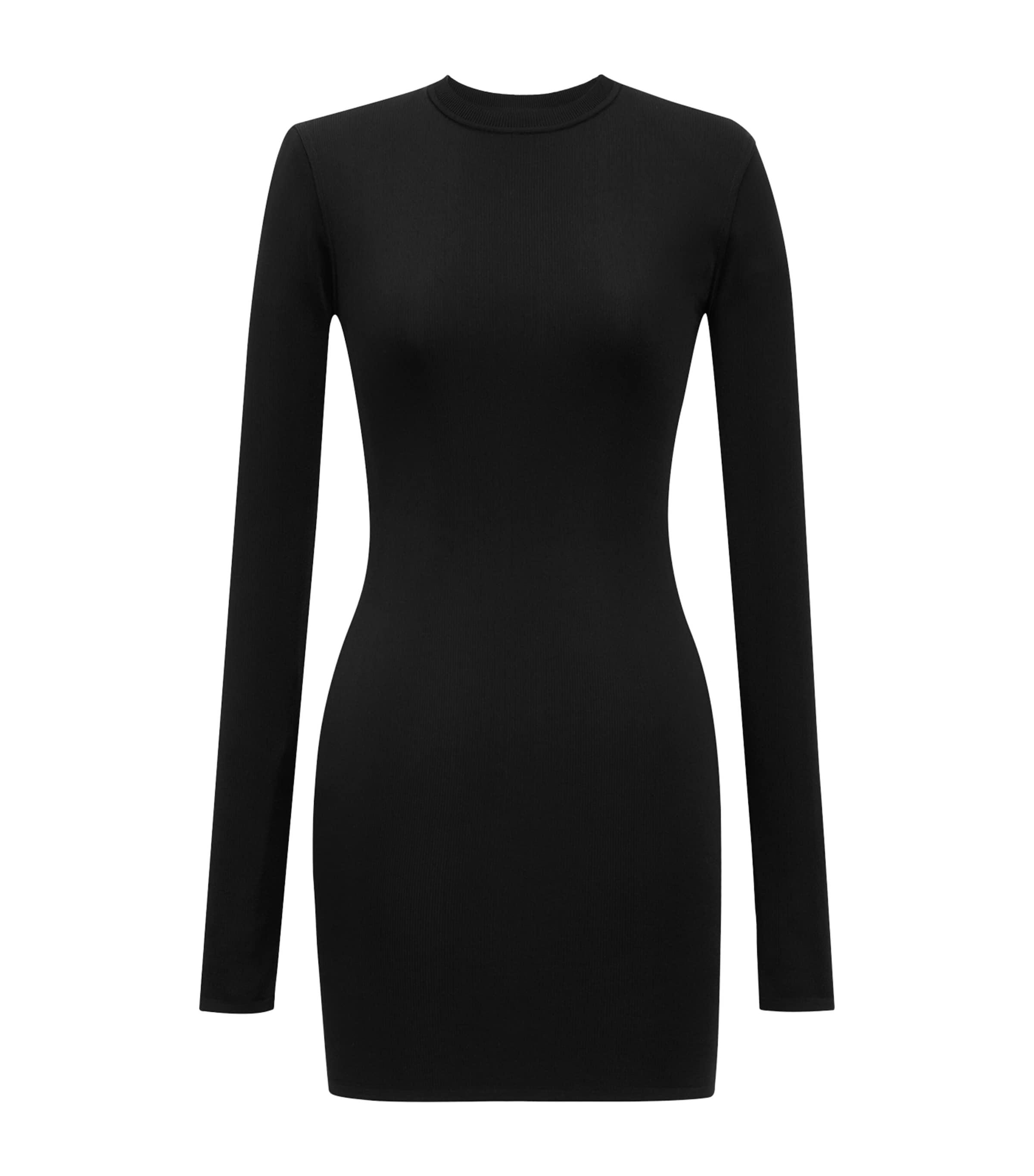 Saint Laurent Long-Sleeve Mini Dress by SAINT LAURENT