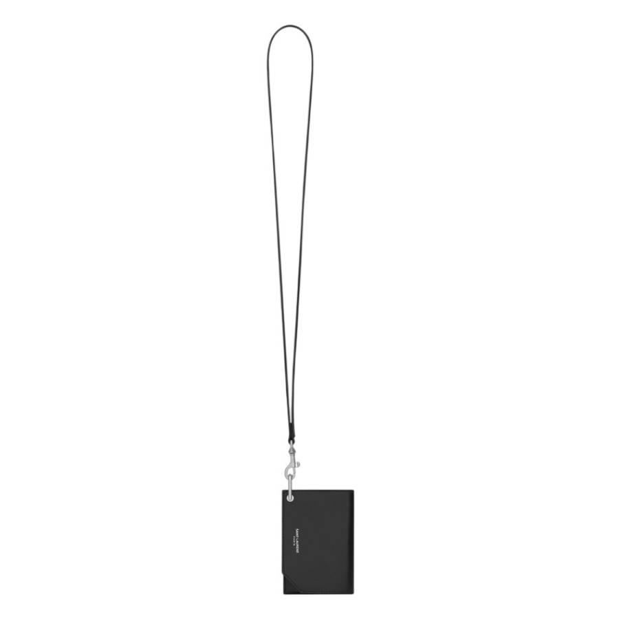 Saint Laurent Paris Smooth Leather Card Case by SAINT LAURENT