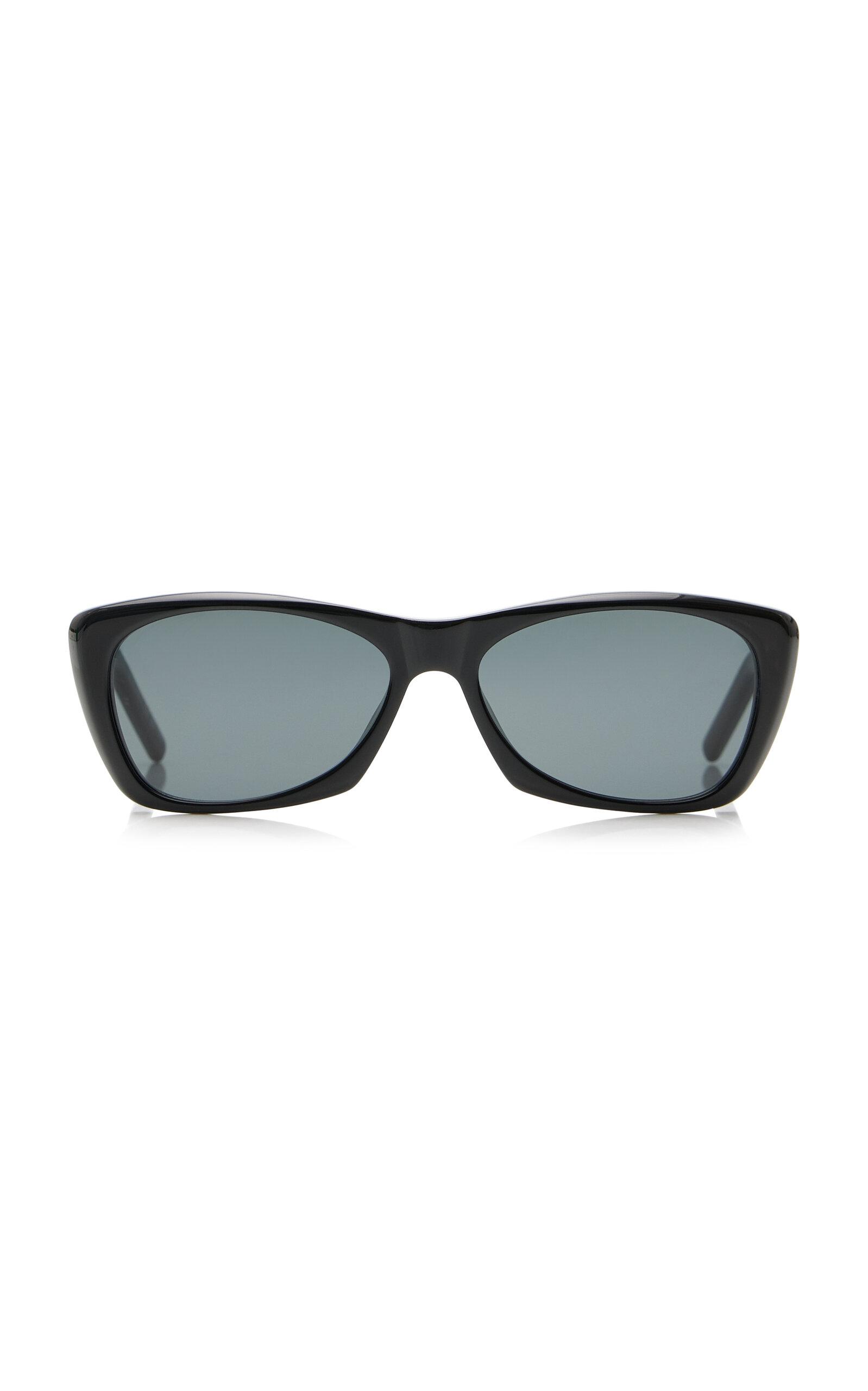 Saint Laurent Rectangle-Frame Acetate Sunglasses - Moda Operandi by SAINT LAURENT