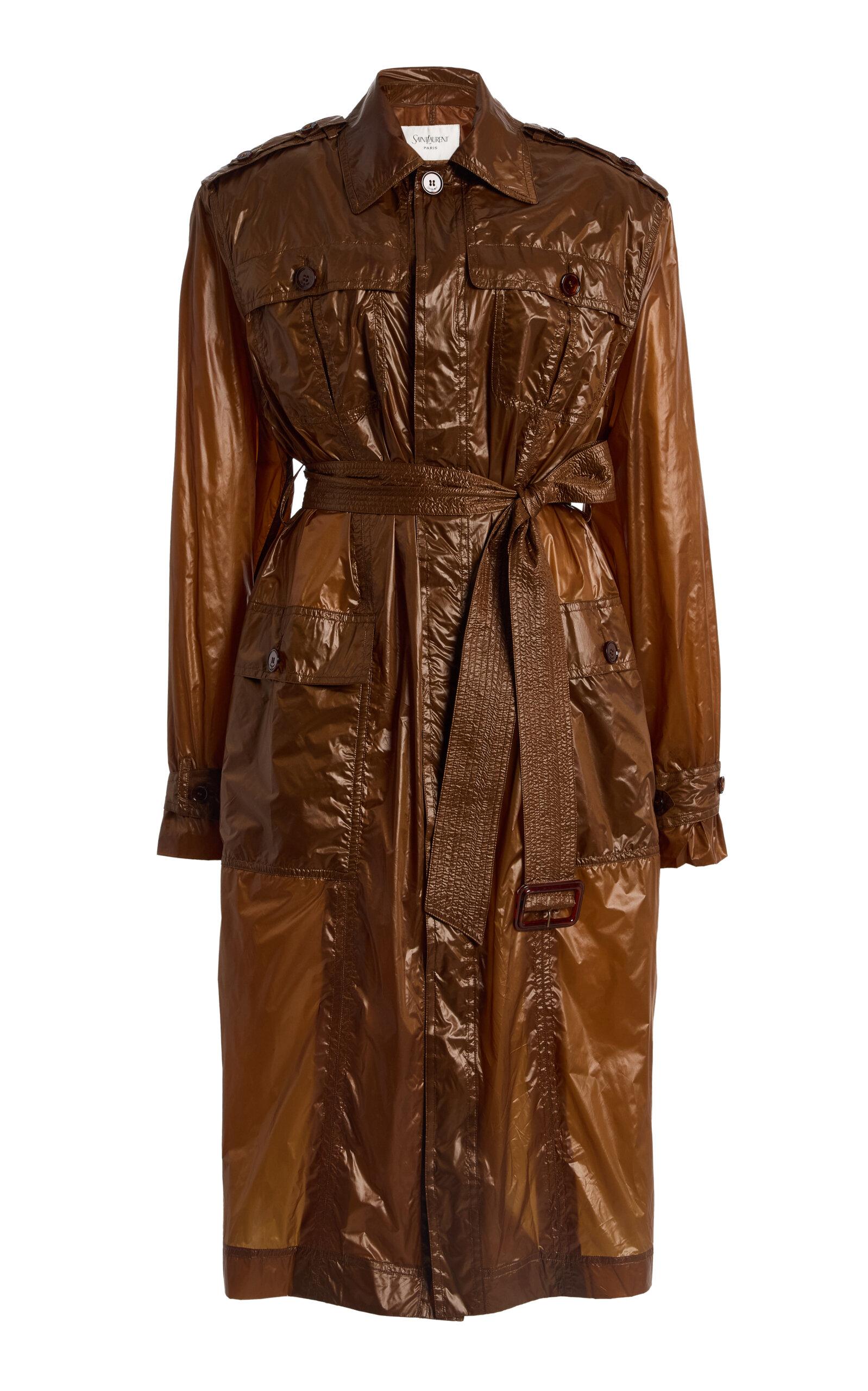 Saint Laurent Saharienne Trench Coat - Moda Operandi by SAINT LAURENT