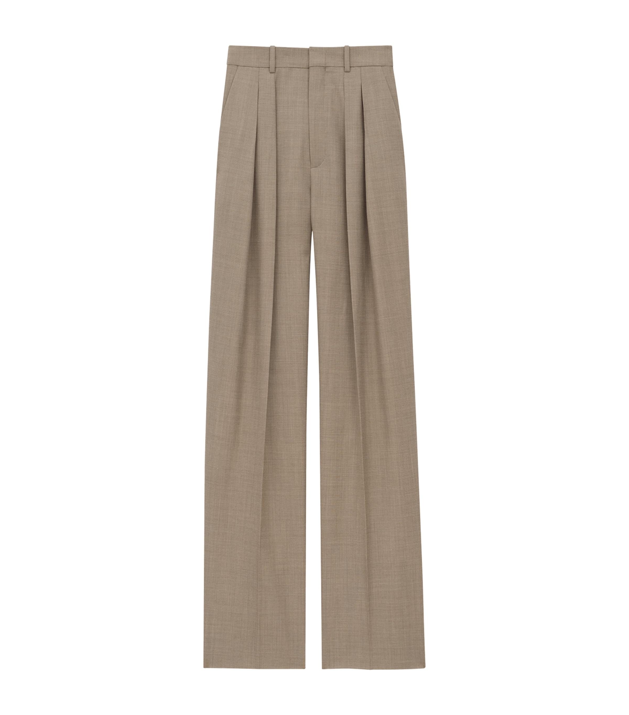 Saint Laurent Wool Tailored Trousers by SAINT LAURENT