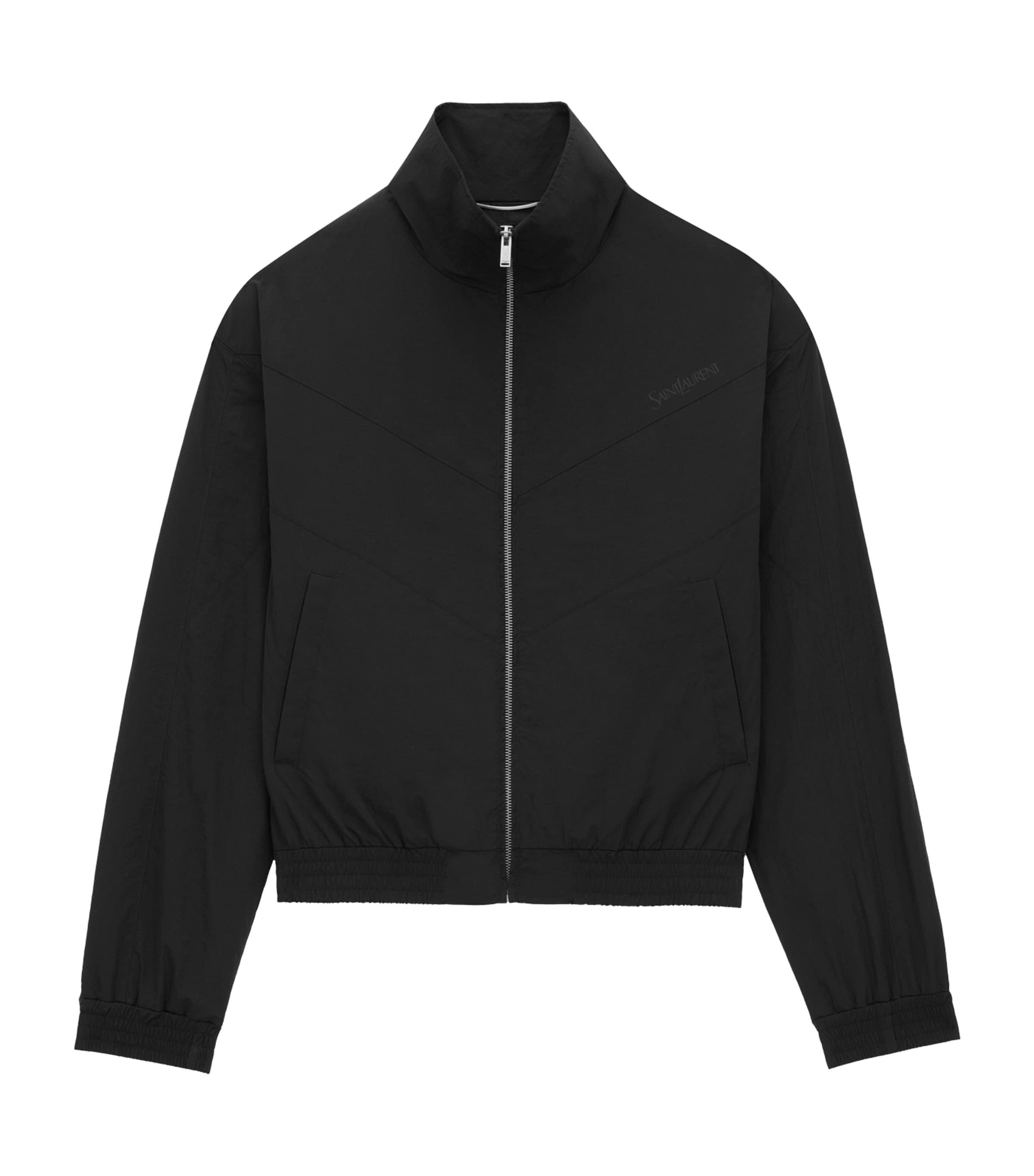 Saint Laurent Zip-Up Logo Jacket by SAINT LAURENT