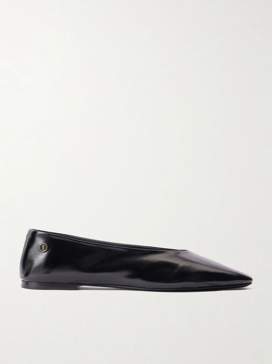Sao leather ballet flats by SAINT LAURENT