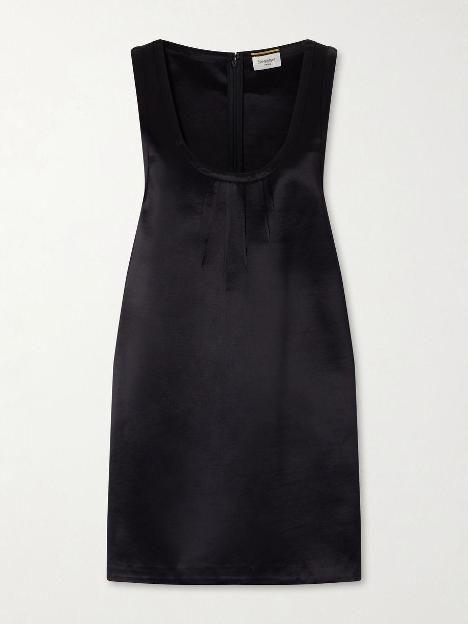 Satin mini dress by SAINT LAURENT