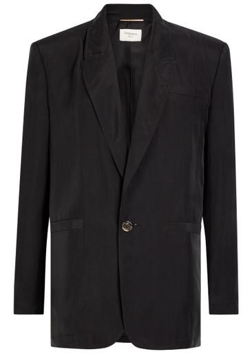 Silk blazer by SAINT LAURENT