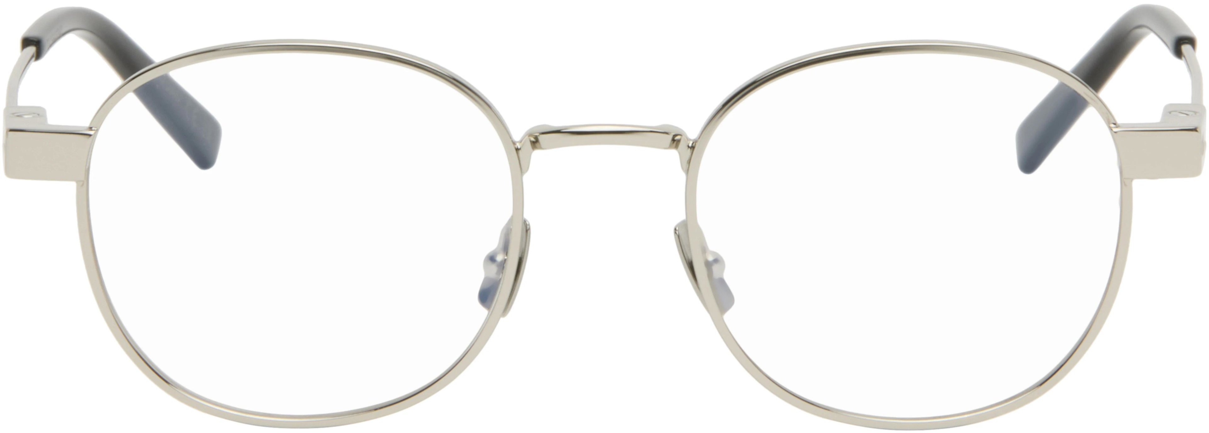 Silver SL 785 Glasses by SAINT LAURENT