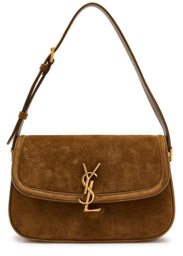 Solferino suede shoulder bag by SAINT LAURENT