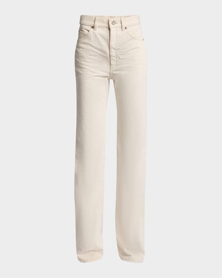 Straight Denim Pants by SAINT LAURENT